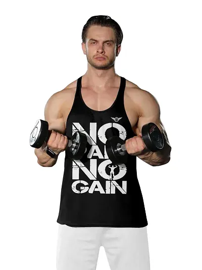 Mens Vests Gym and Causal Summer Wear Y-Back Cutting