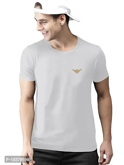 SS Garment Polyester Plain Full Sleeve Round Neck Tshirt for Men| Regular fit Solid Plain Tshirt for Men| Men's Round Neck Tshirt| Round Neck T Shirt for Gym Training-thumb0