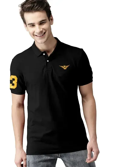 Best Selling Cotton Short-sleeve Polo Tees For Men