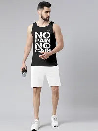 Trendy Cotton Gym Casual Vest for Men-thumb3