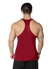 Mens Vests Gym and Causal Summer Wear Y-Back Cutting-thumb3