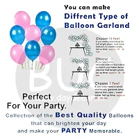 Day Decor Happy Birthday Deconation Ballon Combo Of 96 With Red Happy Birthday Banner And Multicolor Balloon, String Led Light , Happy Birthday Decoration Kit-thumb4