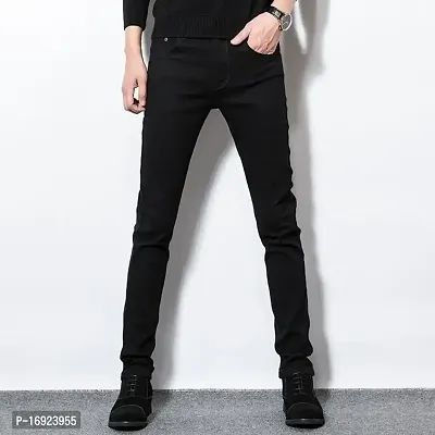 Fancy Polycotton Jeans For Men-thumb0