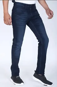 Fancy Polycotton Jeans For Men-thumb1