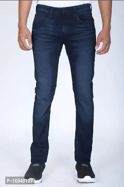 Fancy Polycotton Jeans For Men-thumb3