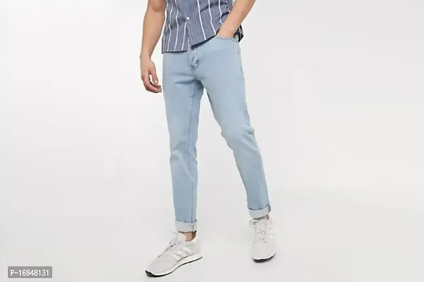 Fancy Polycotton Jeans For Men