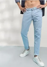 Fancy Polycotton Jeans For Men-thumb1