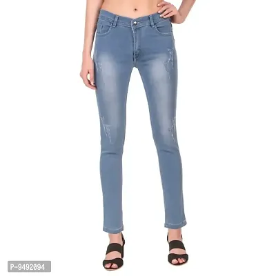 Trendy Stylish Denim Stretchable Jean for Women-thumb0