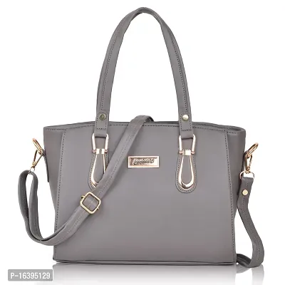 Stylish Pink Leather Handbags For Women-thumb0