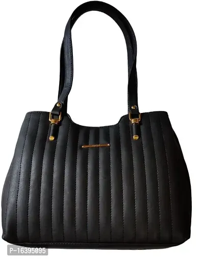 Stylish Black Leather Handbags For Women