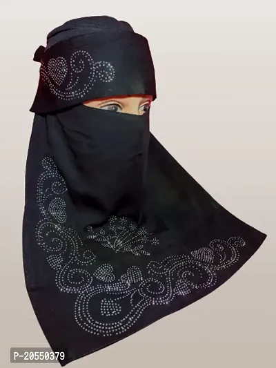 daimond wark black niqab-thumb3