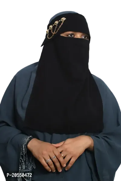 solid new gold chain niqab
