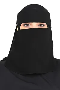 short gold pendal black niqab-thumb1
