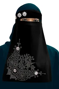 rembo diamond wark niqab muslim women abaya (chiffon)-thumb1