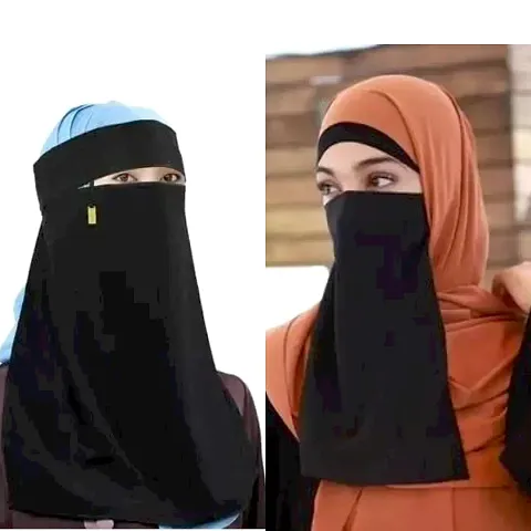 NEW FANCY PENDAL AND HAF NIQAB FOR WOMEN AND GIRLS NIQAB ABAYA