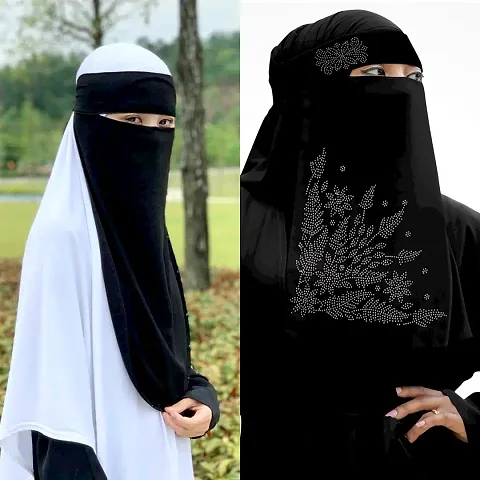 PLAN EKARA AND DIAMOND NIQAB FOR WOMEN AND GIRLS NIQAB