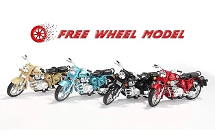 Bullet Pull Back Miniature Model Automobile Rugged Bike ( Multicolor )-thumb2