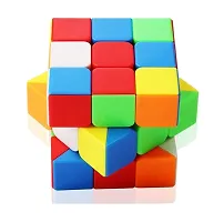 High Speed 3x3x3 Smooth Stickerless High Stability Magic Puzzle Cube-thumb2