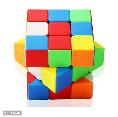 High Speed 3x3x3 Smooth Stickerless High Stability Magic Puzzle Cube-thumb3