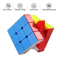 High Speed 3x3x3 Smooth Stickerless High Stability Magic Puzzle Cube-thumb3