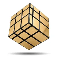 High Speed Smooth 3x3x3 Golden Mirror Cube, Stickerless High Stability Magic Puzzle Cube-thumb4