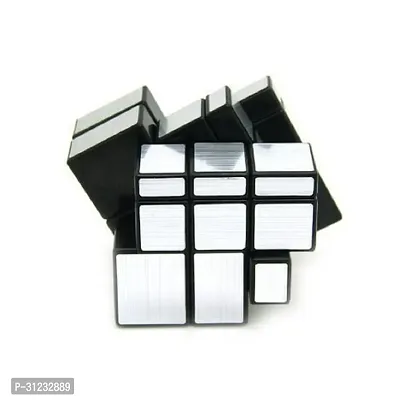 Smooth High Speed 3x3x3 Silver Mirror Cube, Stickerless High Stability Magic Puzzle Cube-thumb5