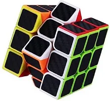 Cube Combos of High Speed 2x2x2  3x3x3 Neon Carbon Fiber Black Magic Puzzle Cube-thumb4