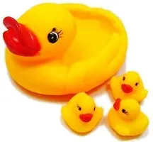 Chu Chu Sound Duck Family And 12 Pcs Chu Chu Animal Toy Set-thumb2