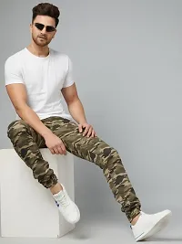Green Camouflage Jogger For Men-thumb1