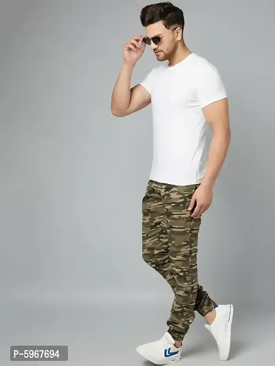 Green Camouflage Jogger For Men-thumb3
