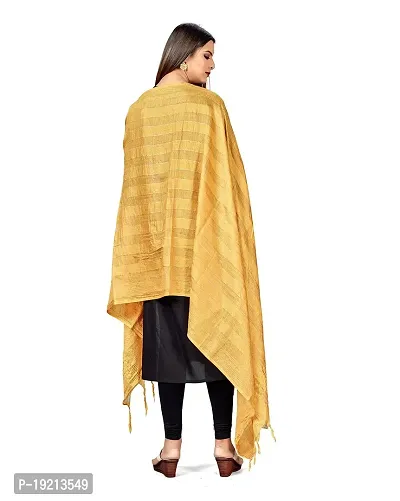 Beautiful  Beige Cotton Dupatta For Women-thumb3