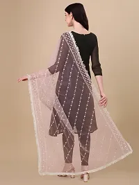 Beautiful  Pink Net Dupatta For Women-thumb2