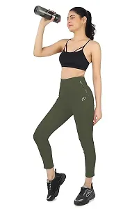 Active Yoga Pants for Womens Gym High Waist Premium Fabric, Tummy Control, Workout Pants 4 Way Stretch Yoga Leggings, Sizes - M,L,XL,2XL,3XL-thumb2