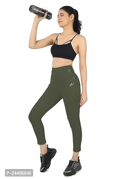 Active Yoga Pants for Womens Gym High Waist Premium Fabric, Tummy Control, Workout Pants 4 Way Stretch Yoga Leggings, Sizes - M,L,XL,2XL,3XL-thumb3