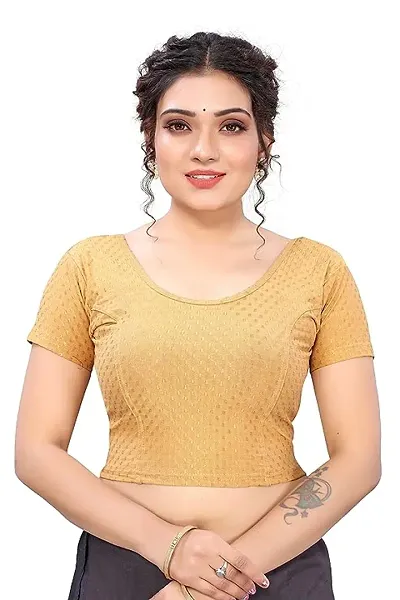 Hot Selling Cotton Lycra Stitched Blouses 