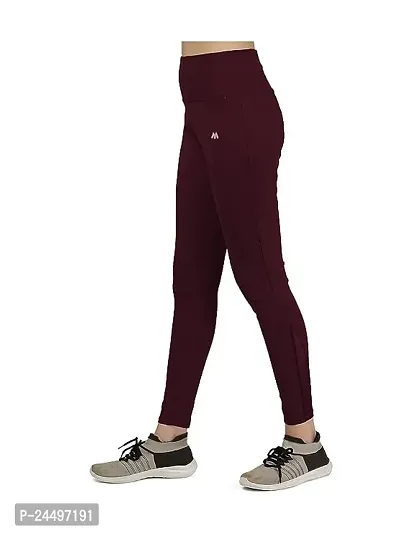 Active wear Tights Gymwear Yoga Pants for Womens || Womens Premium high Waist sretchable Yoga Pants-thumb0