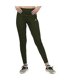 Active wear Tights Gymwear Yoga Pants for Womens || Womens Premium high Waist sretchable Yoga Pants-thumb1