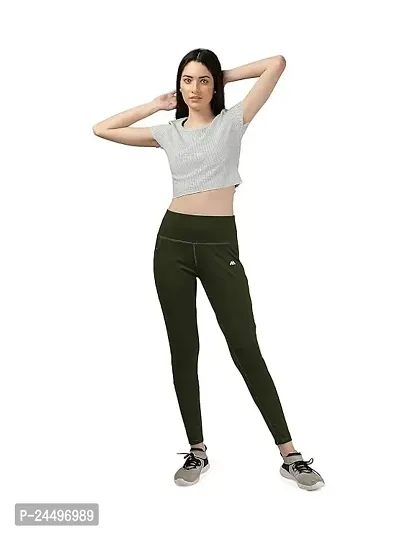 Active wear Tights Gymwear Yoga Pants for Womens || Womens Premium high Waist sretchable Yoga Pants-thumb4