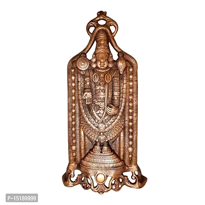 Om  BhariPuri  Wall Hanging Sametha Sri Venkateswara Swamy Idol Tirupati Balaji Wall Hanging for Home Pooja Temple Home Decorative Showpiece 23 Inch