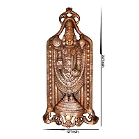 Om  BhariPuri  Wall Hanging Sametha Sri Venkateswara Swamy Idol Tirupati Balaji Wall Hanging for Home Pooja Temple Home Decorative Showpiece 23 Inch-thumb1