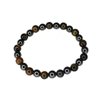 Om BhariPuri Tiger Eye Bracelet | Natural  Certified | Astrological Gemstone | Positive Effect | Unisex Both for Men  Women (Pack of 1)-thumb3