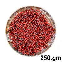 Om BhariPuri Natural  Original Lal Chirmi Gunja Beads Chirmi Ke Beez Chirmi Seads Red Gumchi Gunjari Gunja Beej Gunja Lal Seeds Chirmi Seeds (250 gm)-thumb2