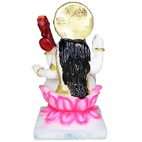 Om BhariPuri Saraswati Devi Idol Saraswati Maa Statue Saraswati MATA Murti Study Room (8 in)-thumb2