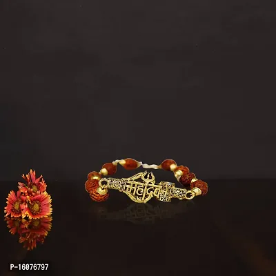 Om BhariPuri Mahadev Bracelet for Men, Women and Kids (Pack of 2)-thumb4