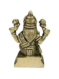 Om BhariPuri Brass Lakshmi/Laxmi MATA/Idol/Statue Brass Murti for Diwali Puja Durga Maa Idol 8 Cm-thumb4