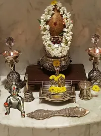 Vinayakmoorti Brass Bal Gopal/Laddu Gopal/Ladoo Gopal/Thakur Ji/Makhan Chor Idol/Krishna Idol/Murti/Statue (Heavy Peetal Murti) Janmashtami Special for Home Temple Puja 3.5 Inch-thumb4