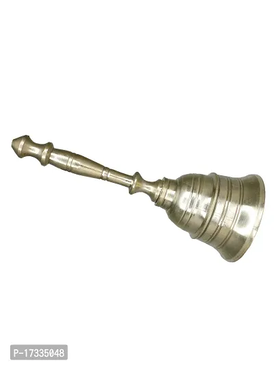 Om ssvmb9 Brass Bell/Ghanti for Home Puja Mandir Prayer Bell Pooja Head Pooja Puja Bell Ghanti, for Poojan Purpose, Spiritual Gift Items 4 Inch-thumb3