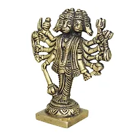 Om BhariPuri Brass Panchmukhi Hanuman Murti, Panchmukhu Hanuman murti Brass-thumb3