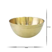 Om BhariPuri Pure Brass Bowl | Brass Katora | Pital Pyala |Serving Katora Handmade Decorative-thumb3