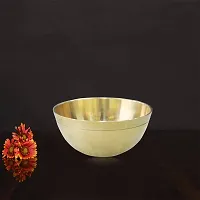 Om BhariPuri Pure Brass Bowl | Brass Katora | Pital Pyala |Serving Katora Handmade Decorative-thumb1